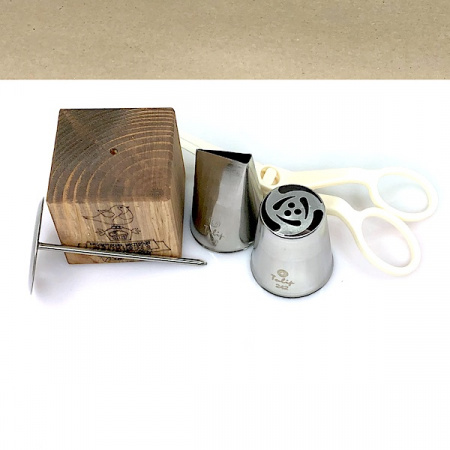 Набор (мини) кондитерские инструменты 5 шт ЗЕФИРНАЯ Флористика от Малиновки (в.3) Набор (мини) кондитерские инструменты 5 шт ЗЕФИРНАЯ Флористика от Малиновки (в.3)