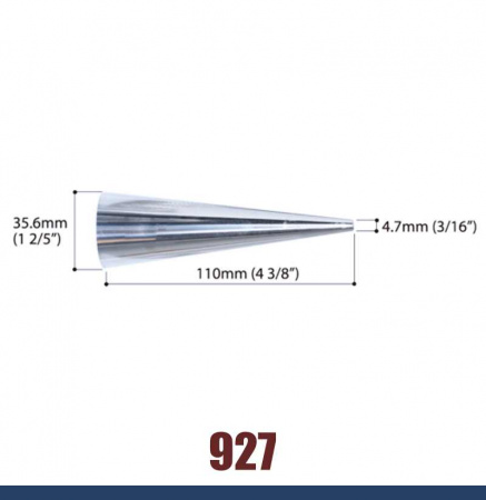 Конусы для выпечки Cannoli form (110•35 мм) 927 Tulip, Korea