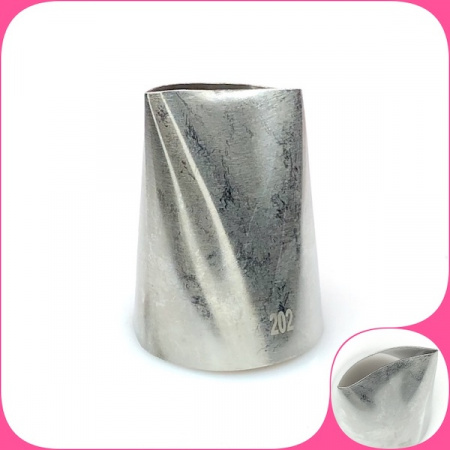 Кондитерские насадки для зефира лепесток большой 201 и 202 Набор 2 шт Эконом Кондитерские насадки для зефира лепесток большой 201 и 202 Набор 2 шт Эконом