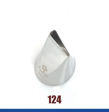 Кондитерская насадка лепесток розы прямой №124 Tulip™ Кондитерская насадка лепесток розы прямой №124 Tulip™