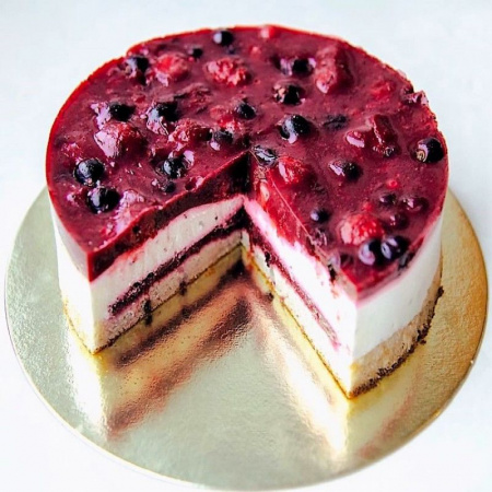 Подложка для торта усиленная Золото/Жемчуг 2х сторон. 3.2 мм, Ø 200 мм Подложка для торта усиленная Золото/Жемчуг 2х сторон. 3.2 мм, Ø 200 мм