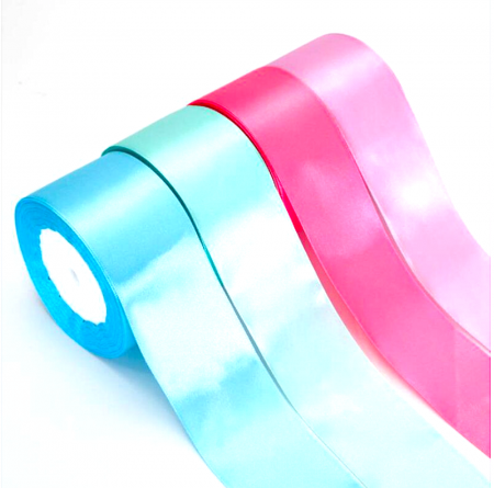 Лента атласная широкая для перевязки коробок | 25 мм*28 м Лента атласная широкая для перевязки коробок | 25 мм*28 м