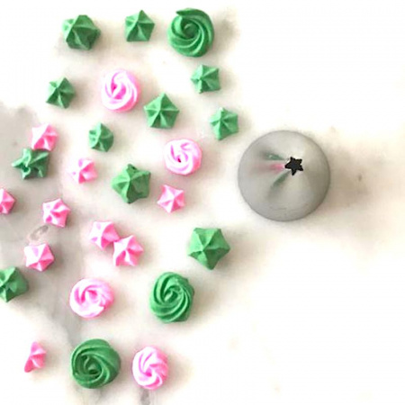 Кондитерская насадка открытая звезда №15 Tulip™ мини размер (diam. 2.5 mm; 5 лучей) Кондитерская насадка открытая звезда №15 Tulip™ мини размер (diam. 2.5 mm; 5 лучей)