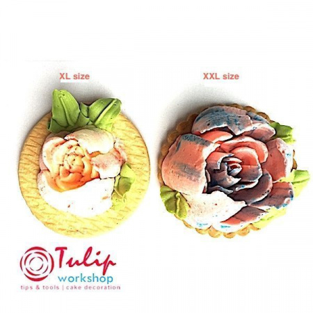 Насадка XXL Нежная Роза №312 (PLA пластик) Насадка XXL Нежная Роза №312 (PLA пластик)