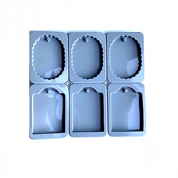 Силиконовая мини форма универсальная 165*155*10 мм (мод. fgr 6-2)