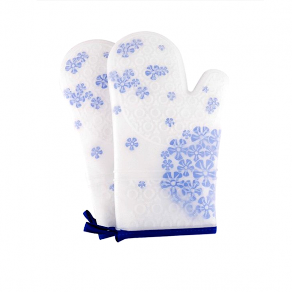 Прихватка-варежка хлопок и силикон (большой размер) | 1 или 2 шт