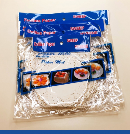 Подложка под торт ажурная бумажная Ø 12 см | упак. 50 - 100 шт