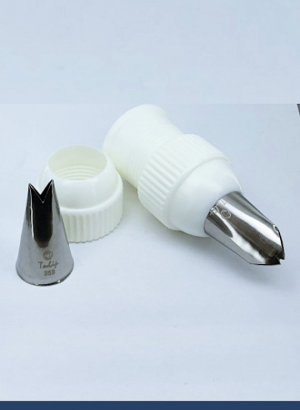Переходник для кондитерских насадок М средний Tulip Переходник для кондитерских насадок М средний Tulip