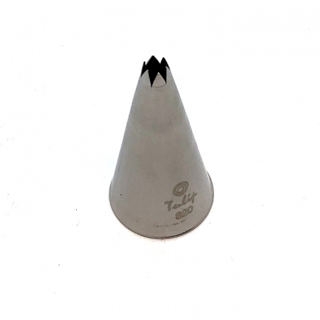 Кондитерская насадка 820 Tulip открытая звезда д.4 мм, 6 лучей Кондитерская насадка 820 Tulip открытая звезда д.4 мм, 6 лучей