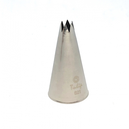 Кондитерская насадка 821 Tulip открытая звезда д.5,5 мм, 6 лучей Кондитерская насадка 821 Tulip открытая звезда д.5,5 мм, 6 лучей