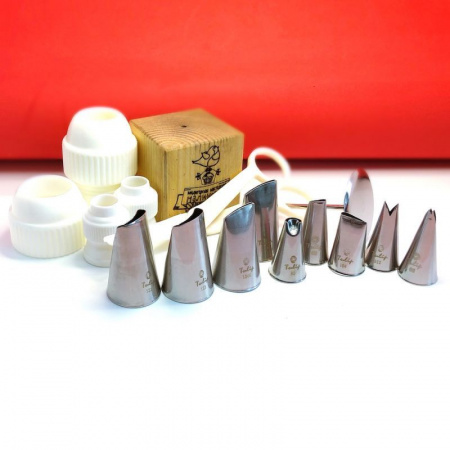 Набор (малый) кондитерских инструментов 15 шт | МК Кремовая Флористика от Малиновки Набор (малый) кондитерских инструментов 15 шт | МК Кремовая Флористика от Малиновки