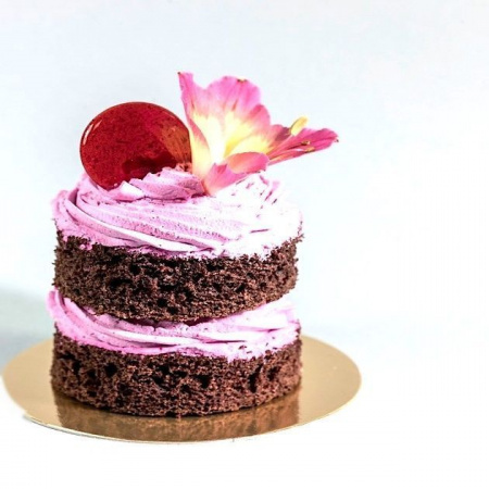 Подложка для пирожных Золото/Жемчуг 2х сторон. 0.8 мм, Ø 90 мм Подложка для пирожных Золото/Жемчуг 2х сторон. 0.8 мм, Ø 90 мм