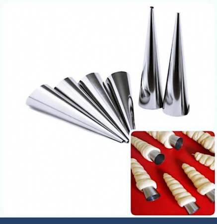 Конусы для выпечки 120 мм, Набор 6 шт Конусы для выпечки 120 мм, Набор 6 шт