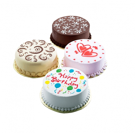 Трафареты для декора выпечки | Набор 3 шт (ДР)