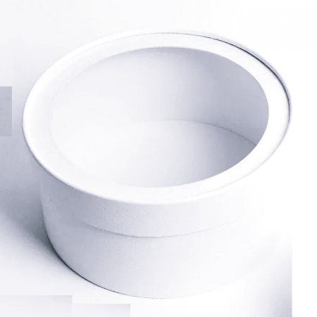 Коробка для выпечки круглая (шайба) 20•8 см БИРЮЗОВАЯ (окно, крышка+дно) | упак. 5-20 шт Коробка для выпечки круглая (шайба) 20•8 см БИРЮЗОВАЯ (окно, крышка+дно) | упак. 5-20 шт