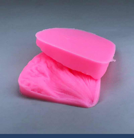 Молд силиконовый (вайнер) лепесток Пиона большой (2), комплект 2 шт (70•70 мм) b040