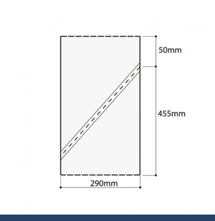Кондитерские мешки плотные 80 мкм высота 30, 45, 50 см, упак. 200 шт Tulip Корея