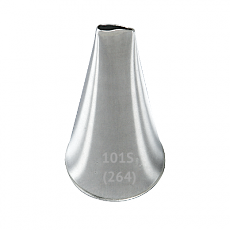 Кондитерская насадка 101S (264) Tulip прорезь 5 мм, лепесток прямой малый Кондитерская насадка 101S (264) Tulip прорезь 5 мм, лепесток прямой малый
