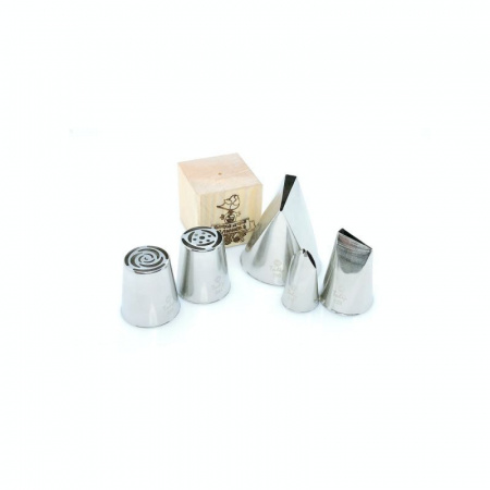 Дополнительный набор для зефирных цветов 5 шт | от Малиновки МК (насадки тюльпан L+ размер) вар.3 (128) Дополнительный набор для зефирных цветов 5 шт | от Малиновки МК (насадки тюльпан L+ размер) вар.3 (128)