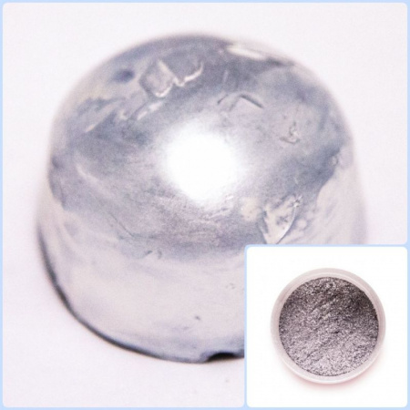 Краситель сухой Серебряный блеск 5 гр. | Candurin® Краситель сухой Серебряный блеск 5 гр. | Candurin®