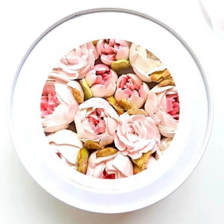 Коробка круглая с Окном (шайба) 145•60 мм Белая (крышка+дно) Коробка круглая с Окном (шайба) 145•60 мм Белая (крышка+дно)