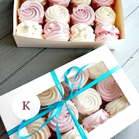 Кондитерская упаковка 28*16*5 см Зефир | БЕЛАЯ упак. 5-25 шт Кондитерская упаковка 28*16*5 см Зефир | БЕЛАЯ упак. 5-25 шт