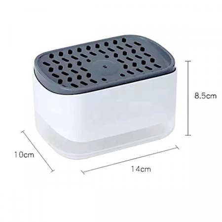 Диспенсер для жидкого мыла с губкой