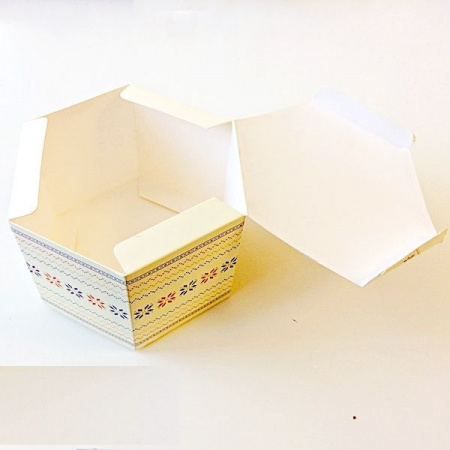 Коробка шестиугольная 14*7*9 cм | упак. 10 шт Коробка шестиугольная 14*7*9 cм | упак. 10 шт